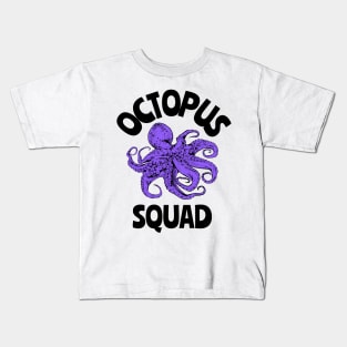 octopus squad Kids T-Shirt